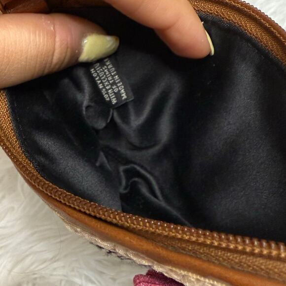 COACH y2k Limited Edition Soho Tweed Ribbon Bow Mini Purse Bag Charm - Picture 8 of 11